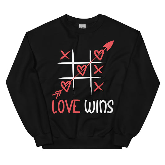 Unisex Sweatshirt - Love Wins