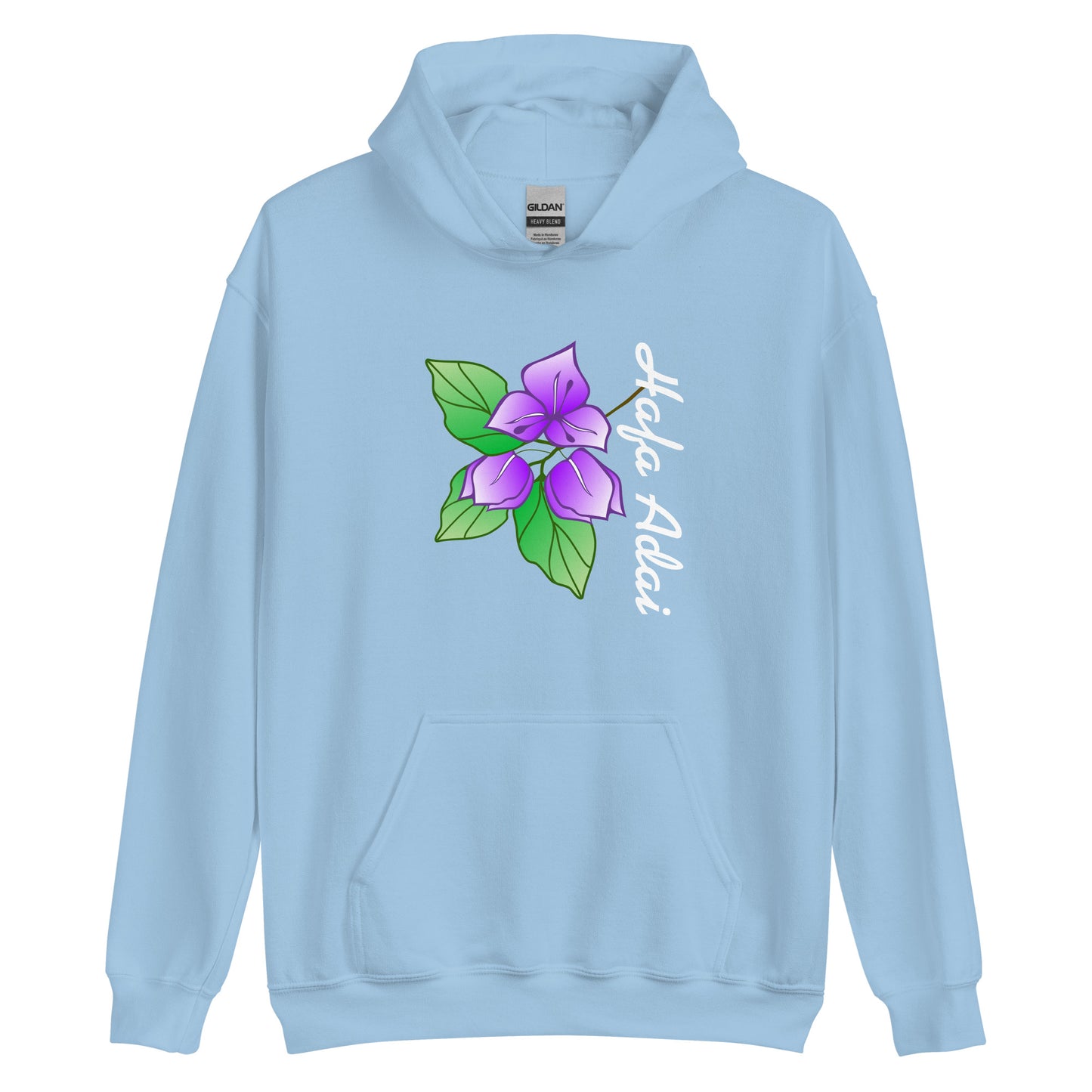 Unisex Hoodie - Hafa Adai Bougainvillea