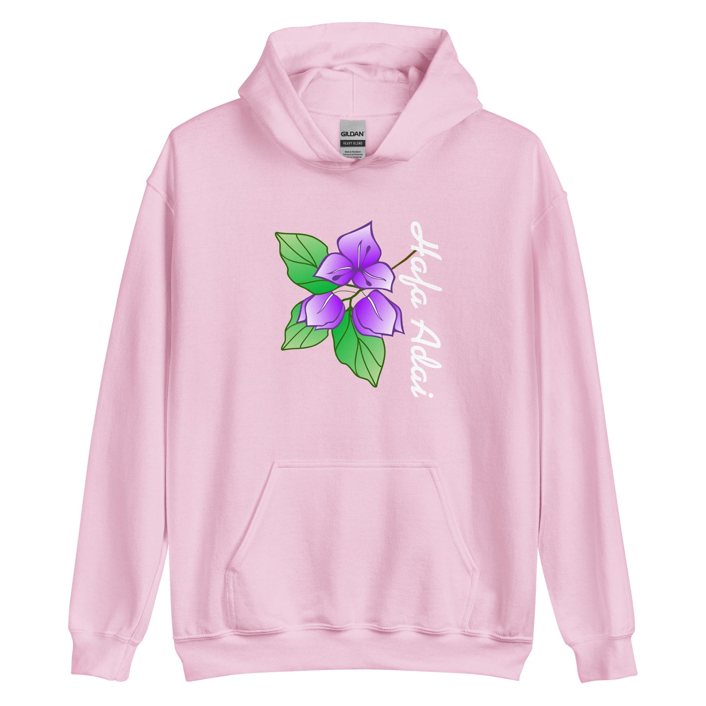 Unisex Hoodie - Hafa Adai Bougainvillea