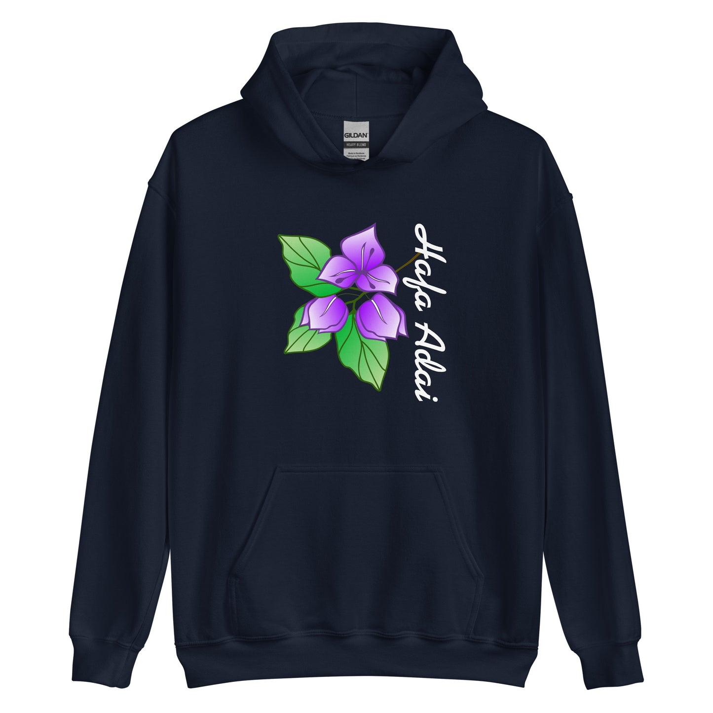 Unisex Hoodie - Hafa Adai Bougainvillea