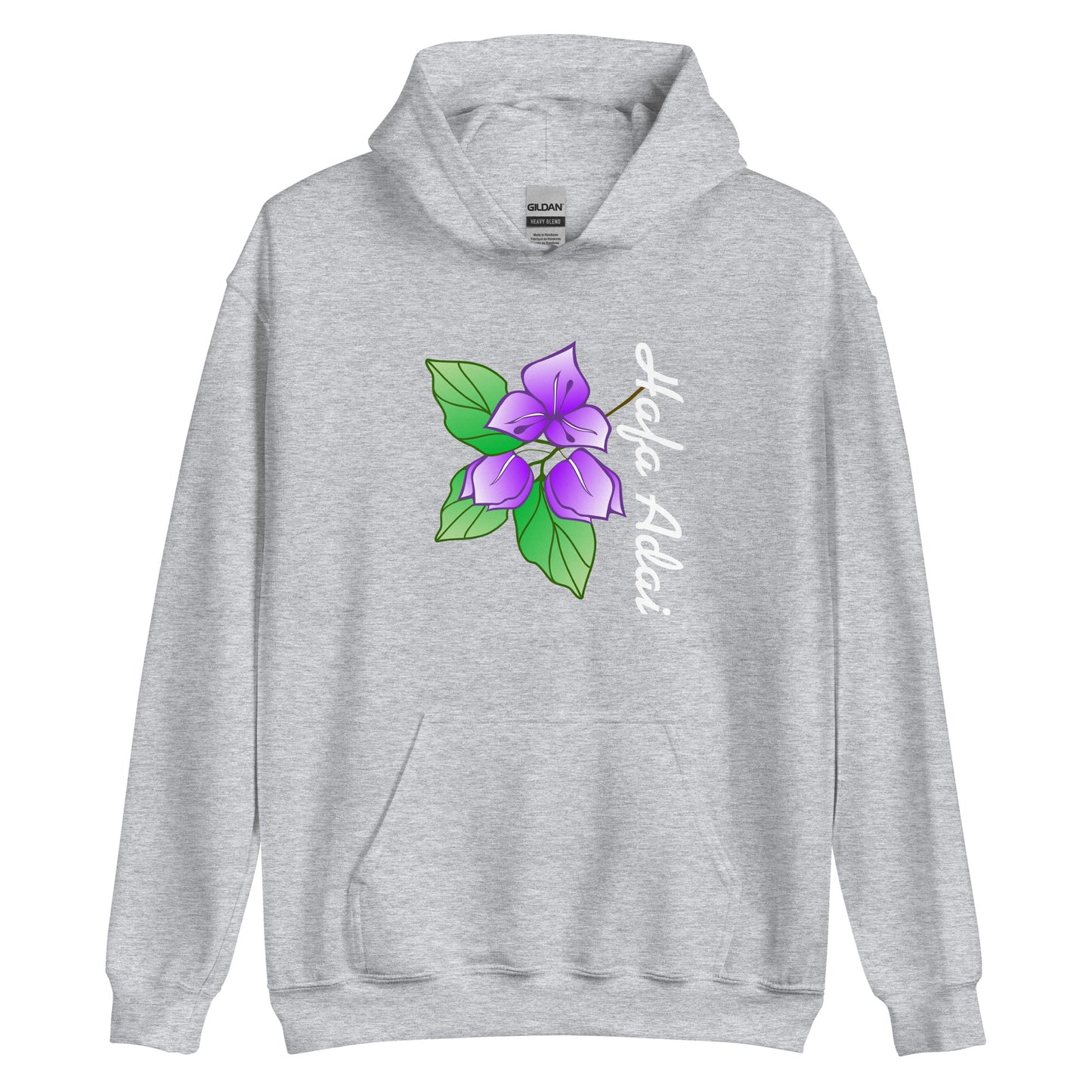 Unisex Hoodie - Hafa Adai Bougainvillea