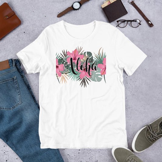 Unisex T-Shirt - Aloha Monstera